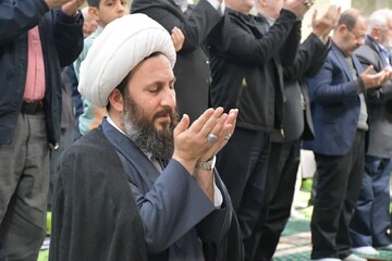 تصاویر/  آئین عبادی سیاسی نمازجمعه خوی