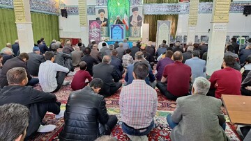 تصاویر/ آیین عبادی سیاسی نماز جمعه شهرستان ترکمانچای