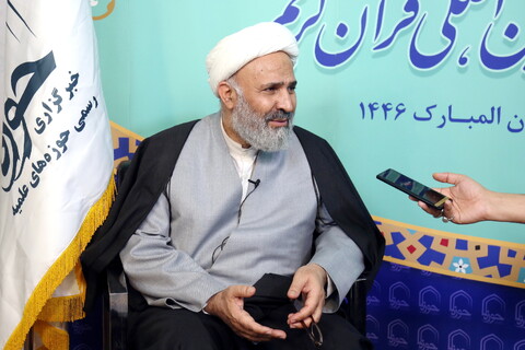 تصاویر/ بازدید رئیس کمیسیون اصل ۹۰ مجلس از بخش حوزوی نمایشگاه قرآن