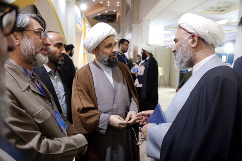 تصاویر/ بازدید رئیس کمیسیون اصل ۹۰ مجلس از بخش حوزوی نمایشگاه قرآن