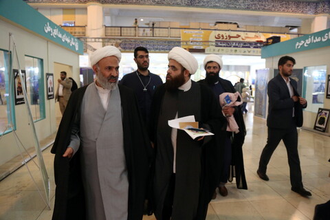 تصاویر/ بازدید رئیس کمیسیون اصل ۹۰ مجلس از بخش حوزوی نمایشگاه قرآن
