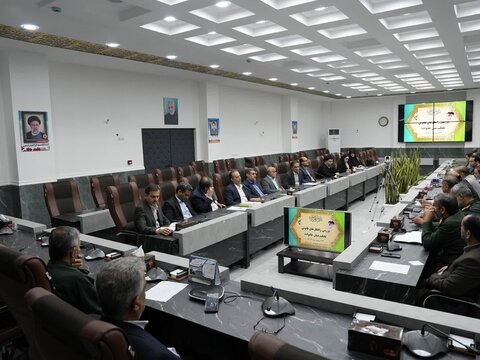 تصاویر/ نشست هیات اندیشه ورز سازمان بسیج حقوق‌دانان استان بوشهر