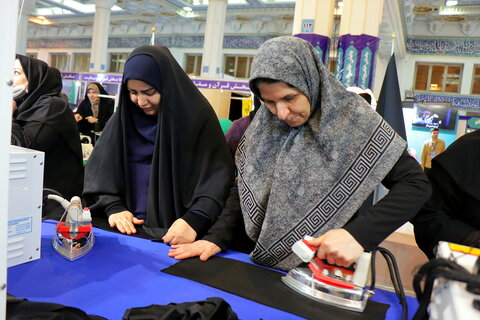 تصاویر/ حال و هوای نهمین روز سی و دومین نمایشگاه بین المللی قرآن کریم