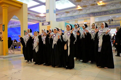 تصاویر/ حال و هوای نهمین روز سی و دومین نمایشگاه بین المللی قرآن کریم