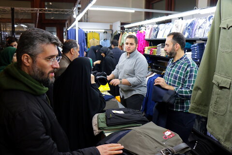 تصاویر/ غرفه طراحی پوشاک ایرانی اسلامی در مصلّی امام خمینی ره