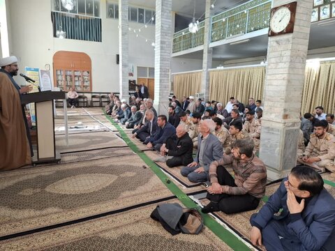 تصاویر/ اقامه نماز جمعه 24 اسفند پلدشت