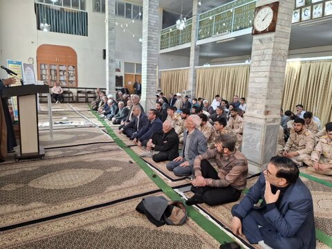 تصاویر/ اقامه نماز جمعه 24 اسفند پلدشت