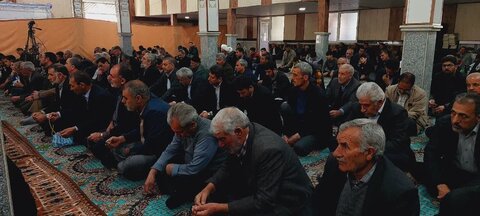 تصاویر/ اقامه نماز جمعه شهر کشاورز