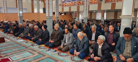 تصاویر/ اقامه نماز جمعه شهر کشاورز