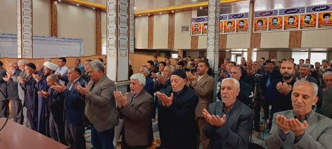 تصاویر/ اقامه نماز جمعه شهر کشاورز