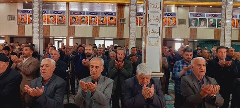 تصاویر/ اقامه نماز جمعه شهر کشاورز