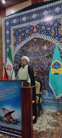 تصاویر/ اقامه نماز جمعه شهر کشاورز