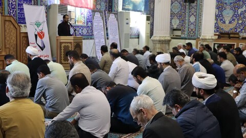 نماز جمعه خارگ به روایت تصویر