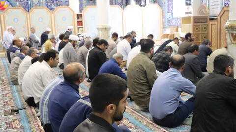 نماز جمعه خارگ به روایت تصویر