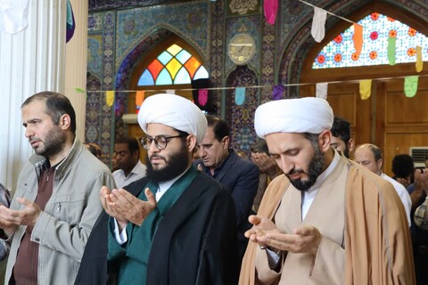 نماز جمعه خارگ به روایت تصویر