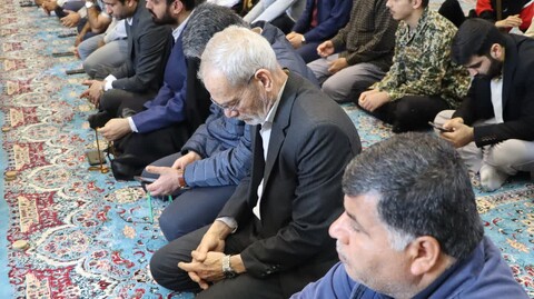 نماز جمعه خارگ به روایت تصویر