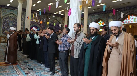 نماز جمعه خارگ به روایت تصویر