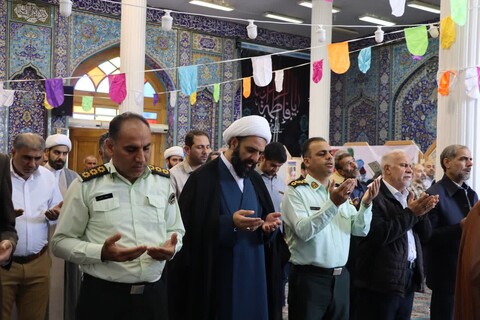 نماز جمعه خارگ به روایت تصویر