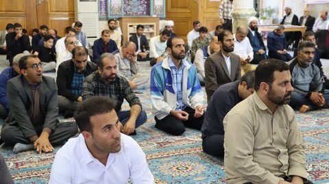 نماز جمعه خارگ به روایت تصویر