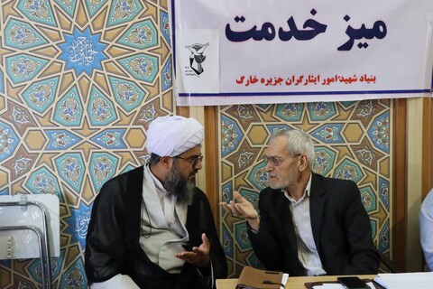 نماز جمعه خارگ به روایت تصویر