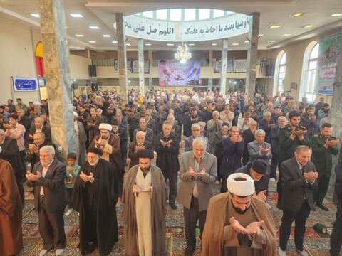 تصاویر/ نماز جمعه ۲۴ اسفند چایپاره