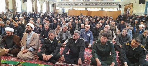 تصاویر | آیین عبادی سیاسی نماز جمعه شهرستان اسکو