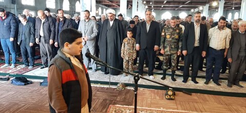 تصاویر | آیین عبادی سیاسی نماز جمعه شهرستان سراب