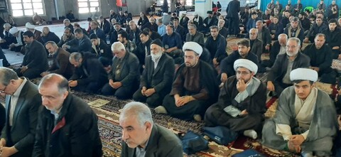 تصاویر | آیین عبادی سیاسی نماز جمعه شهرستان سراب