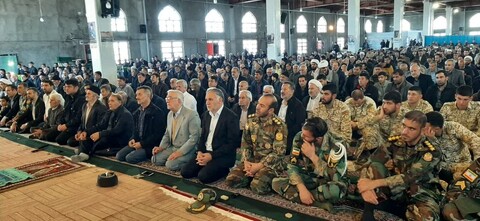 تصاویر | آیین عبادی سیاسی نماز جمعه شهرستان سراب