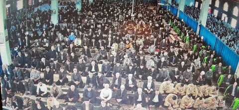 تصاویر | آیین عبادی سیاسی نماز جمعه شهرستان سراب