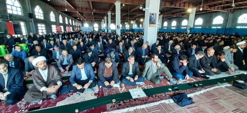 تصاویر | آیین عبادی سیاسی نماز جمعه شهرستان سراب