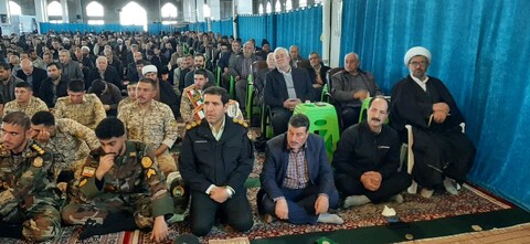 تصاویر | آیین عبادی سیاسی نماز جمعه شهرستان سراب