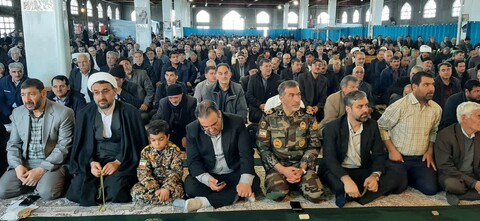 تصاویر | آیین عبادی سیاسی نماز جمعه شهرستان سراب