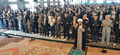 تصاویر | آیین عبادی سیاسی نماز جمعه شهرستان سراب