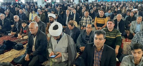 تصاویر | آیین عبادی سیاسی نماز جمعه شهرستان سراب