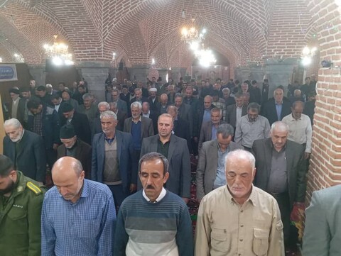 تصاویر | آیین عبادی سیاسی نماز جمعه شهرستان تسوج