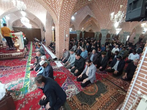 تصاویر | آیین عبادی سیاسی نماز جمعه شهرستان تسوج