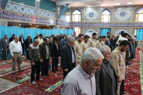 تصاویر | آیین عبادی سیاسی نماز جمعه شهرستان جلفا