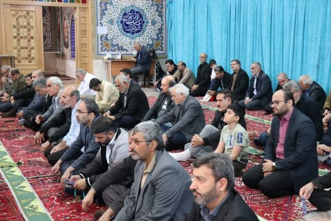 تصاویر | آیین عبادی سیاسی نماز جمعه شهرستان جلفا