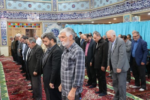 تصاویر | آیین عبادی سیاسی نماز جمعه شهرستان جلفا