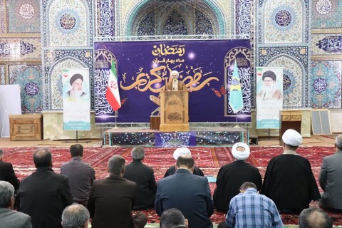 تصاویر | آیین عبادی سیاسی نماز جمعه شهرستان جلفا