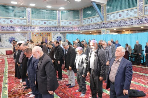 تصاویر | آیین عبادی سیاسی نماز جمعه شهرستان جلفا