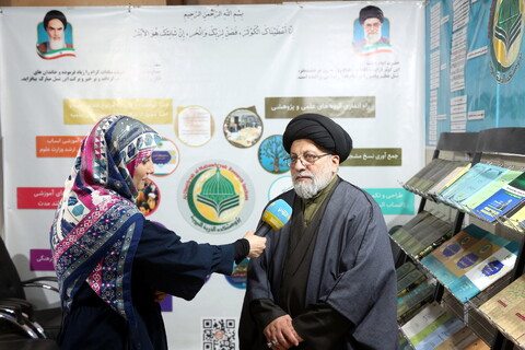 تصاویر/ حال و هوای بخش حوزوی درنهمین روز نمایشگاه بین المللی قرآن کریم