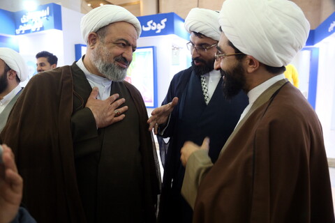 تصاویر/ حال و هوای بخش حوزوی درنهمین روز نمایشگاه بین المللی قرآن کریم