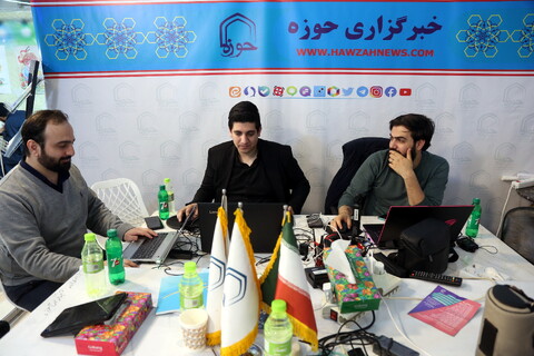 تصاویر/ حال و هوای بخش حوزوی درنهمین روز نمایشگاه بین المللی قرآن کریم