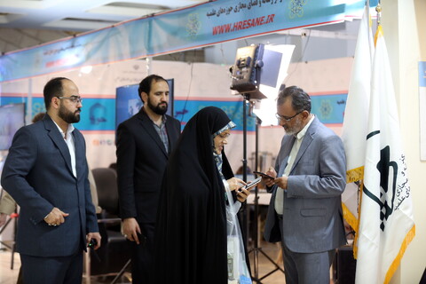 تصاویر/ حال و هوای بخش حوزوی درنهمین روز نمایشگاه بین المللی قرآن کریم