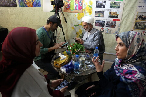 تصاویر/ حال و هوای بخش حوزوی درنهمین روز نمایشگاه بین المللی قرآن کریم