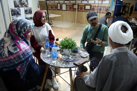 تصاویر/ حال و هوای بخش حوزوی درنهمین روز نمایشگاه بین المللی قرآن کریم