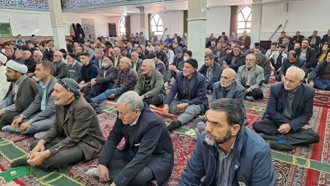 تصاویر | آیین عبادی سیاسی نماز جمعه شهرستان ترکمانچای