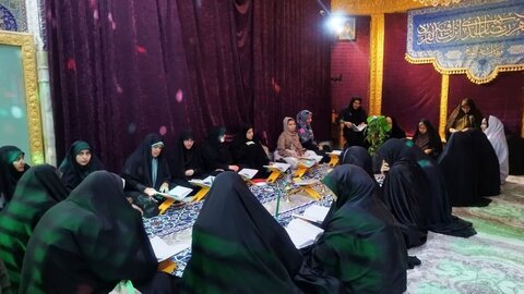 تصاویر/برگزاری مراسم جزءخوانی و استغاثه به امام زمان (عج)در ساوه